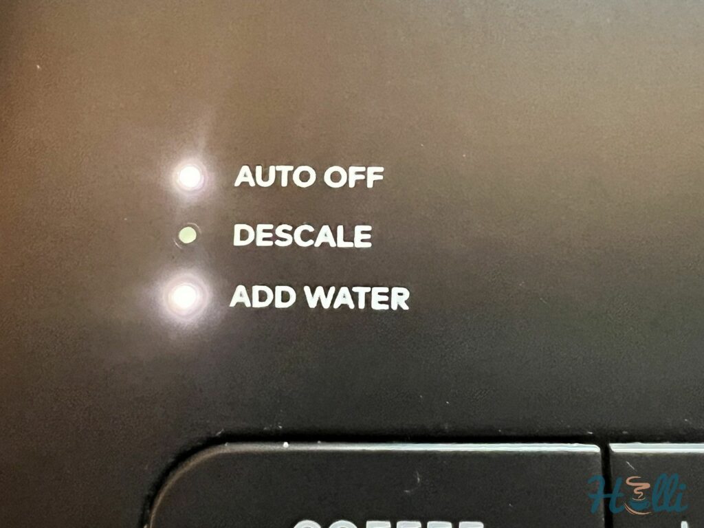 Add water button