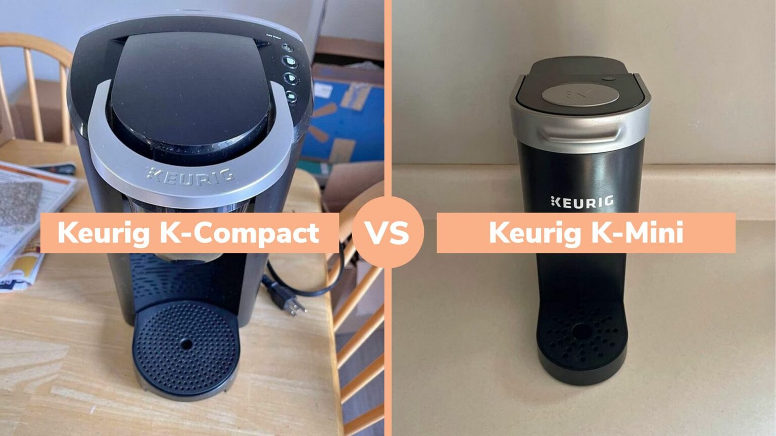 Keurig Compact Vs. Keurig Mini Which is the Best Pick?