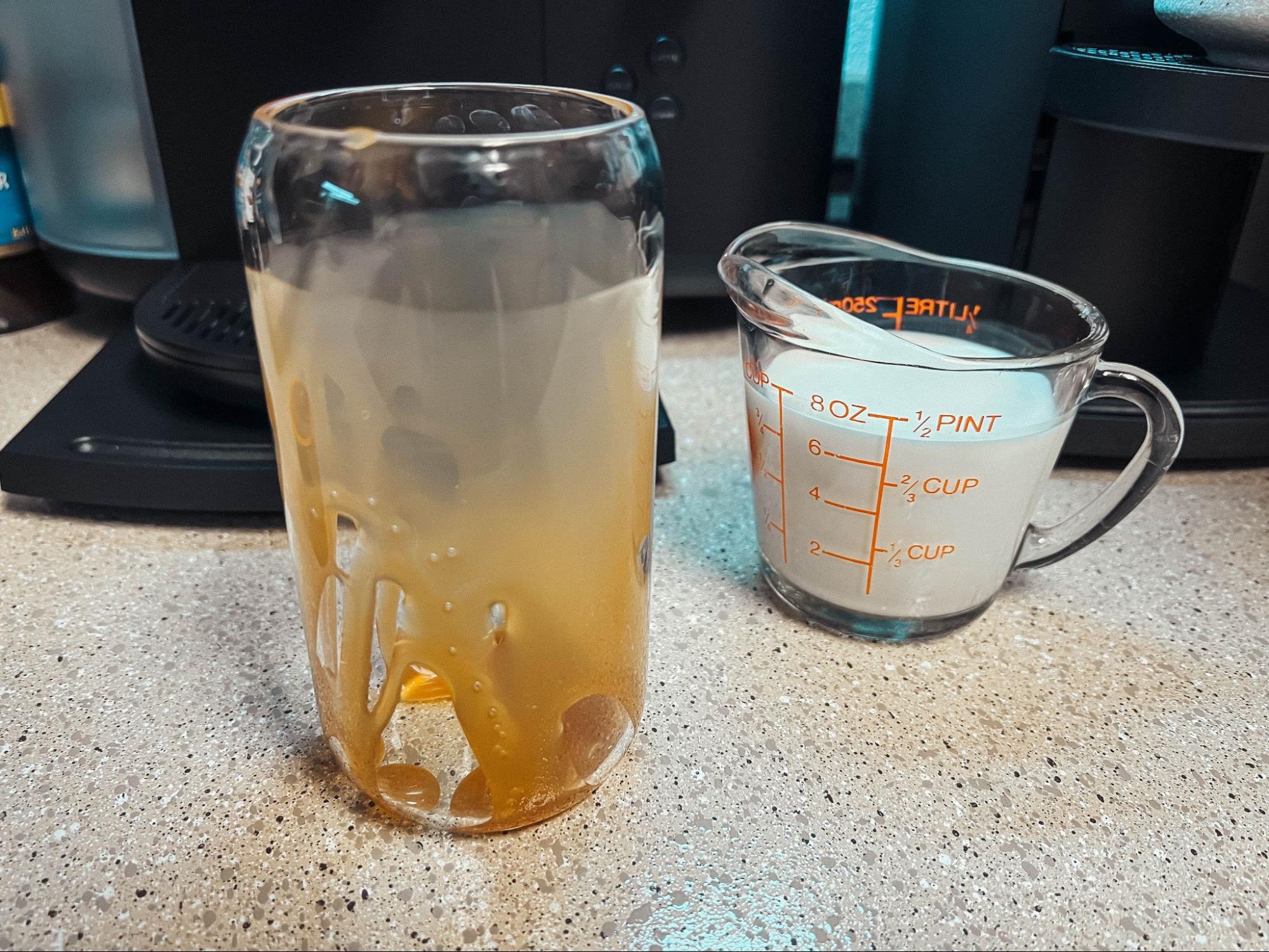 How to Make an Iced Caramel Latte with a Keurig