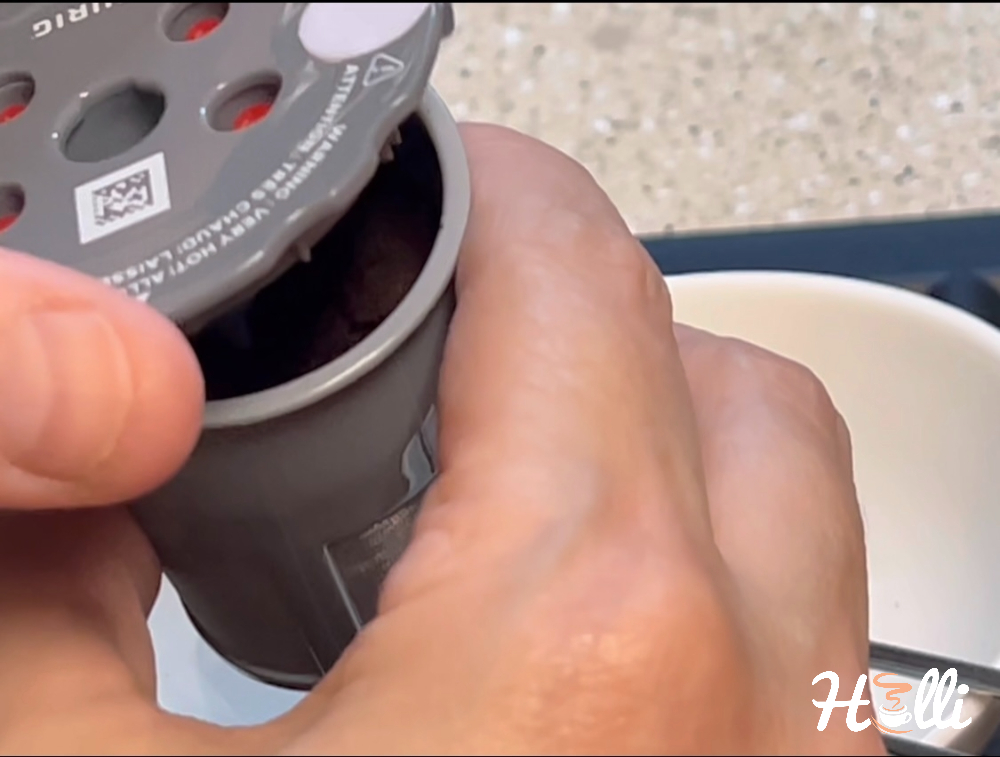 Cover the Filter Reusable K-Cup
