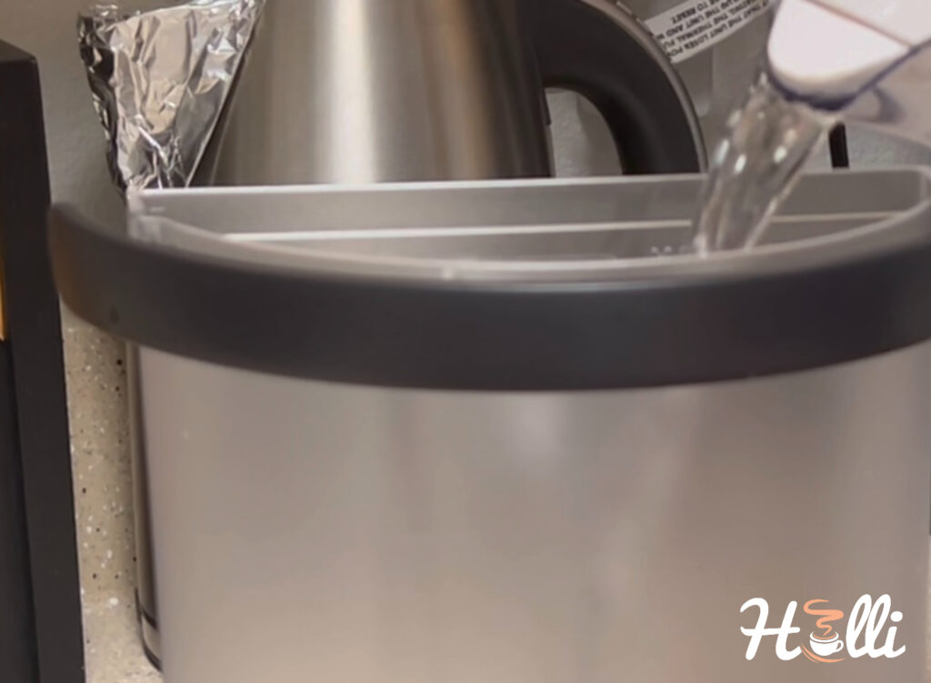 Filling the Keurig Water Tank with Purified Water