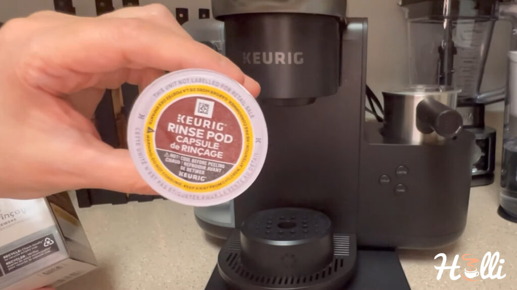 How to Use Keurig Rinse Pods Step 2 Preparation