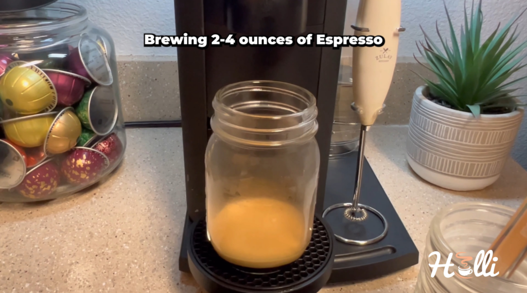 Step 3 - Brew Espresso