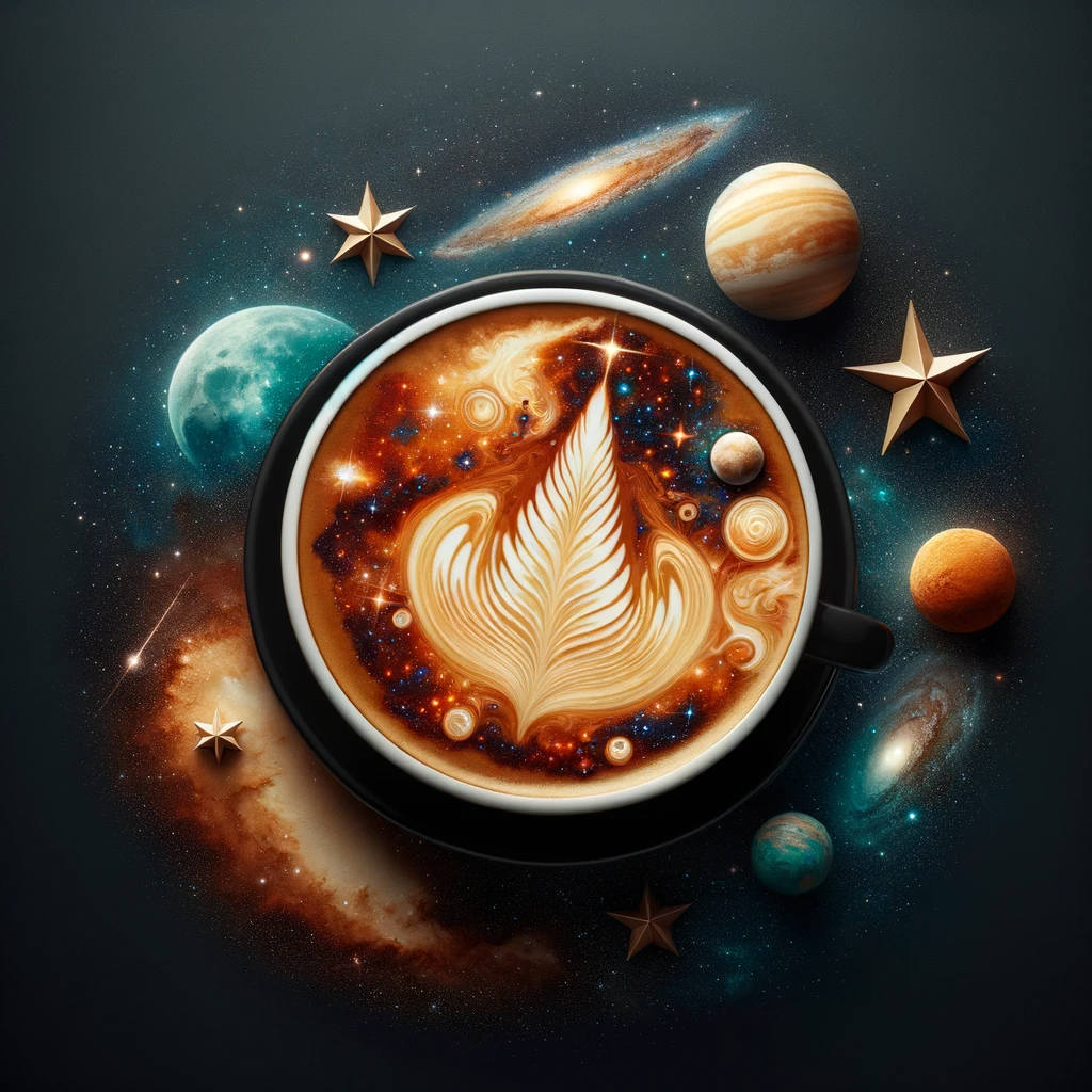 Cosmic Creations Latte Art