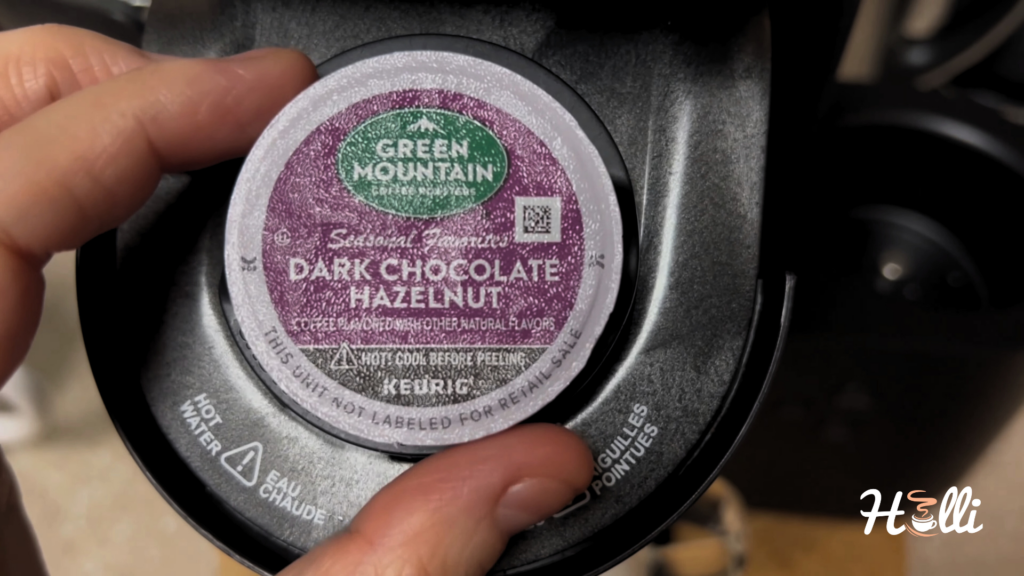 Keurig K-Cafe Review Insert the K-Cup