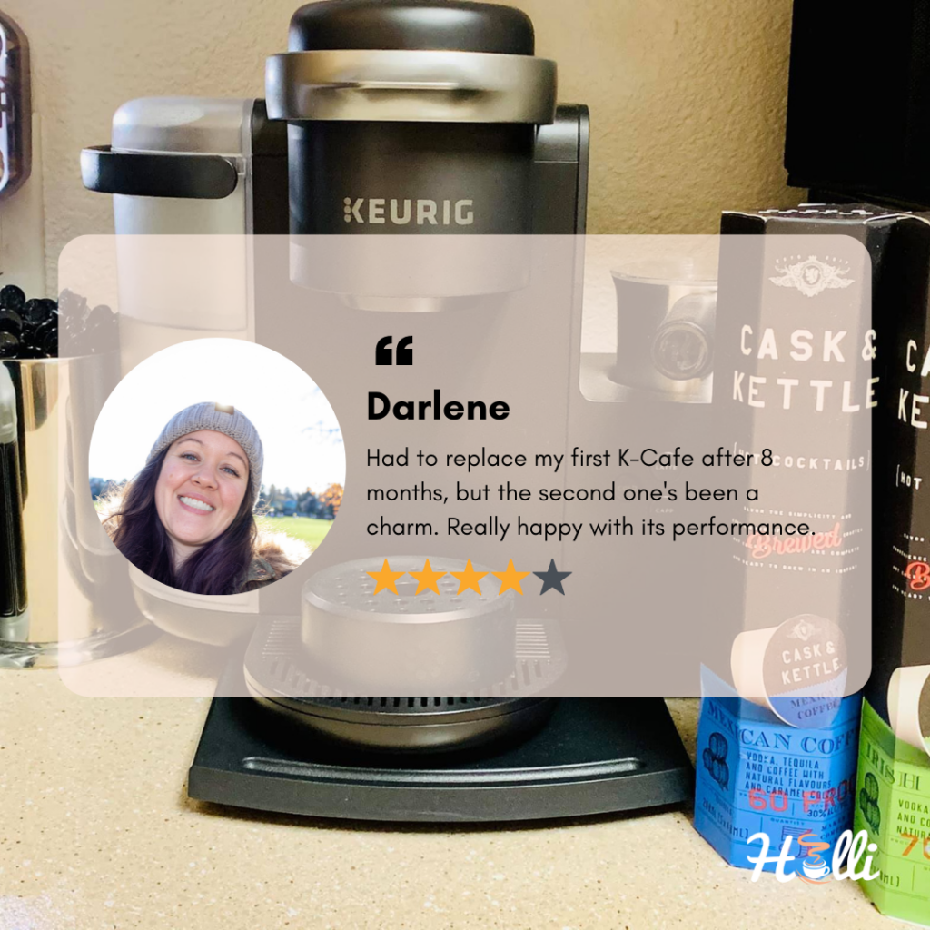 Keurig K-Cafe User Review Darlene