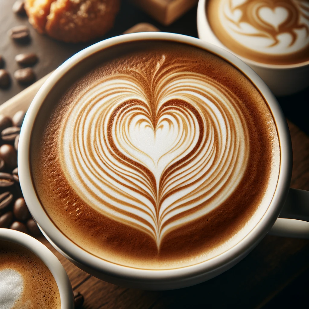 Latte Art Heart