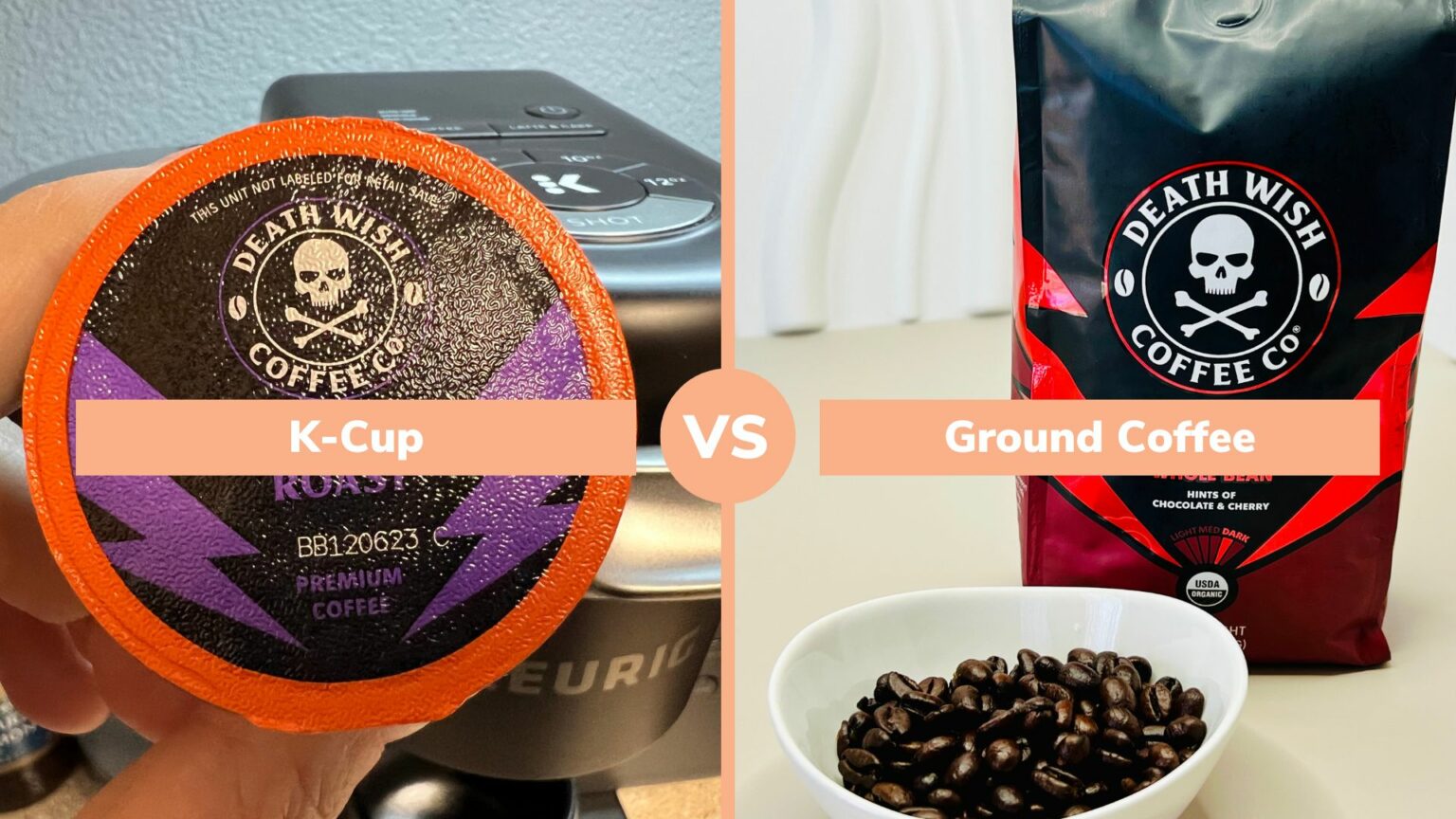 KCup vs. Ground Coffee The Better Brewing Experience
